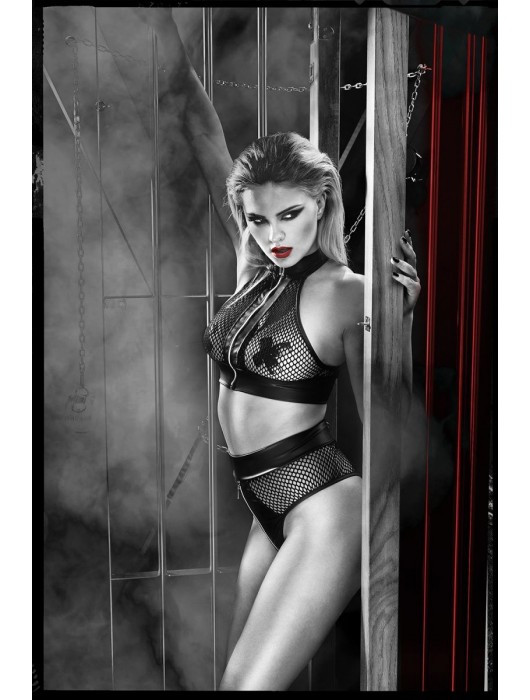 Сексуальный комплект на замочках Arke - Demoniq купить с доставкой