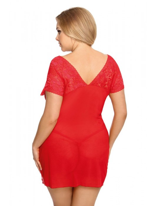 Эффектная коротенькая сорочка Sydney с кружевом - Anais купить с доставкой