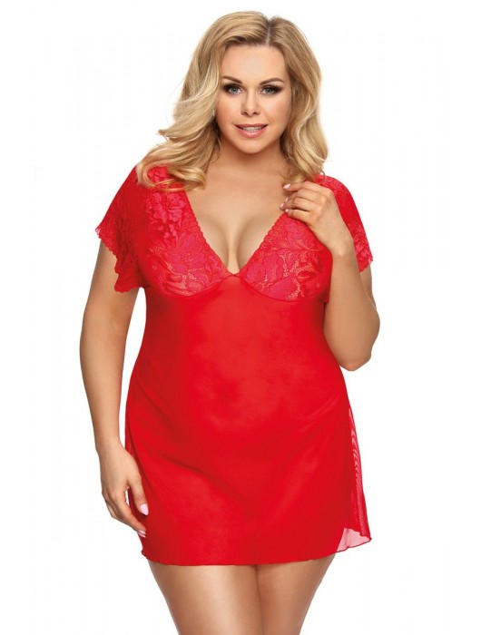 Эффектная коротенькая сорочка Sydney с кружевом - Anais купить с доставкой