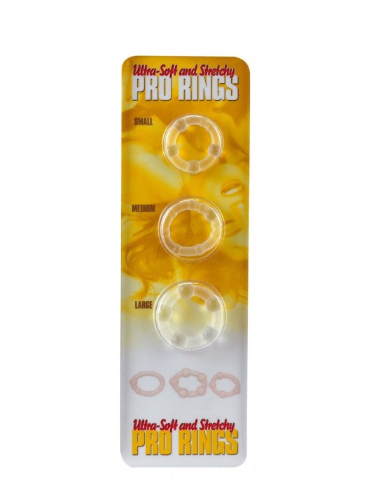 Набор из 3-х эрекционных колец различного диаметра - Gopaldas - в Ростове-на-Дону купить с доставкой