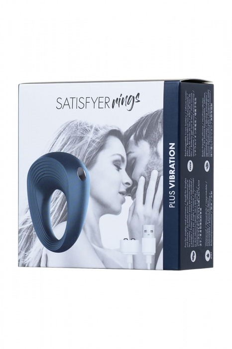 Синее эрекционное кольцо на пенис Satisfyer Ring 2 - Satisfyer - в Ростове-на-Дону купить с доставкой