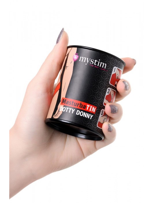 Компактный мастурбатор MasturbaTIN Dotty Donny - MyStim - в Ростове-на-Дону купить с доставкой