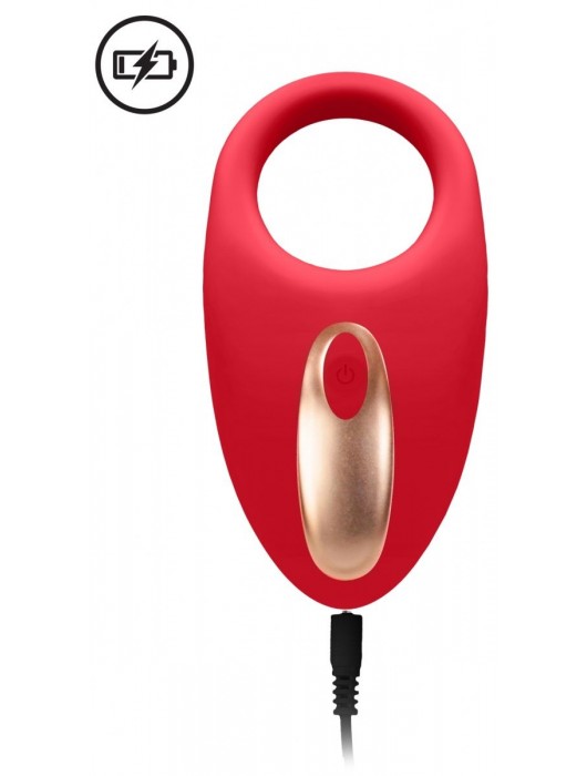 Красное эрекционное виброкольцо Poise с пультом - Shots Media BV - в Ростове-на-Дону купить с доставкой