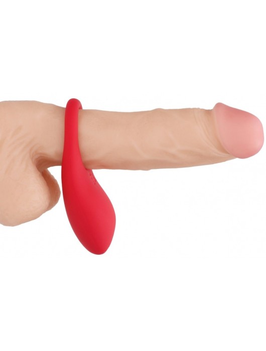 Красное эрекционное виброкольцо Poise с пультом - Shots Media BV - в Ростове-на-Дону купить с доставкой