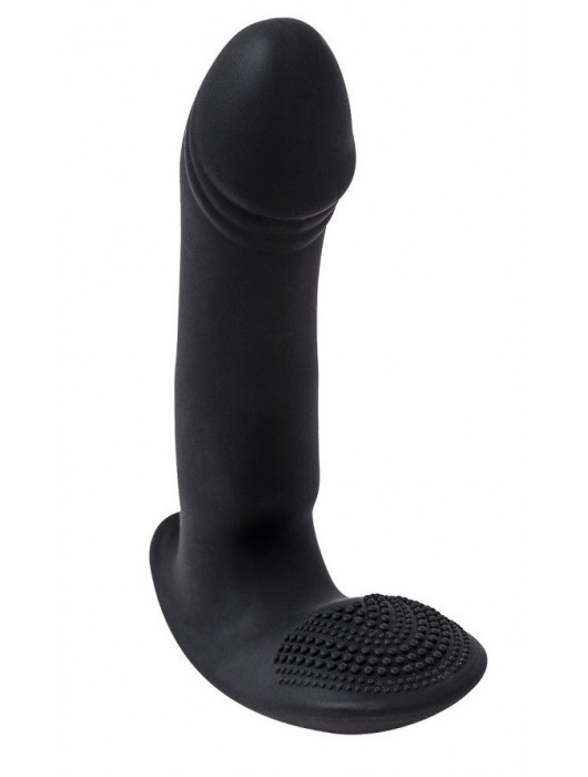 Чёрный массажёр простаты с вибрацией - Rubber Tech Ltd - в Ростове-на-Дону купить с доставкой