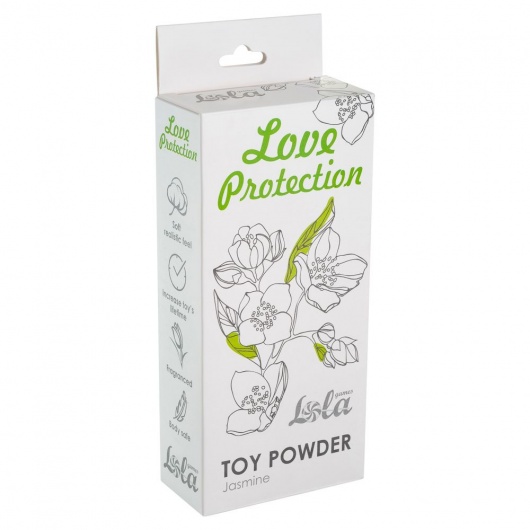 Пудра для игрушек Love Protection с ароматом жасмина - 30 гр. - Lola Games - купить с доставкой в Ростове-на-Дону