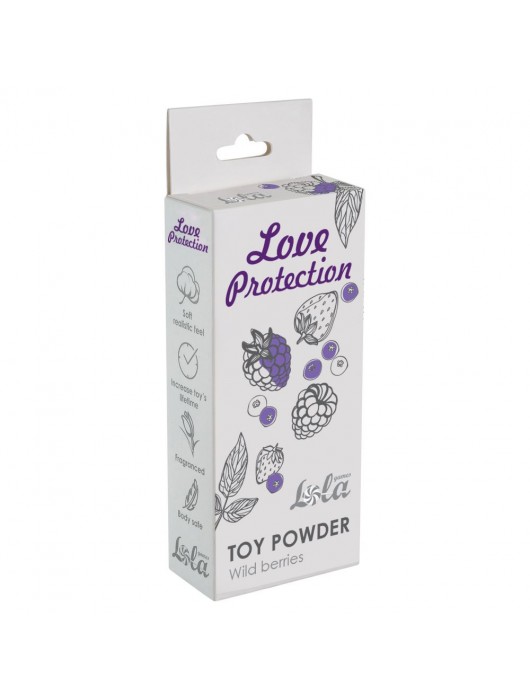 Пудра для игрушек Love Protection с ароматом лесных ягод - 15 гр. - Lola Games - купить с доставкой в Ростове-на-Дону
