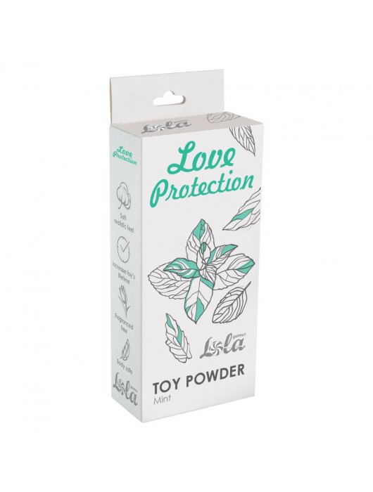 Пудра для игрушек Love Protection с ароматом мяты - 30 гр. - Lola Games - купить с доставкой в Ростове-на-Дону