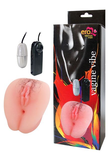 Телесная вибровагина Erowoman-Eroman - Bior toys - в Ростове-на-Дону купить с доставкой