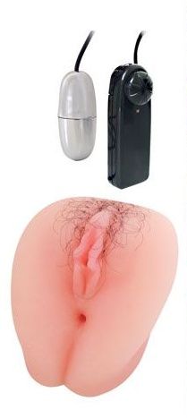 Телесная вибровагина Erowoman-Eroman - Bior toys - в Ростове-на-Дону купить с доставкой