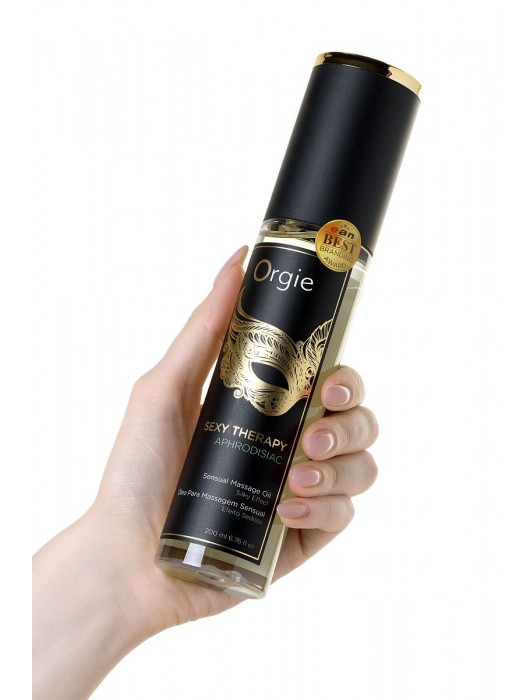 Минеральное массажное масло Orgie Sexy Therapy Afrodisiac - 200 мл. - ORGIE - купить с доставкой в Ростове-на-Дону