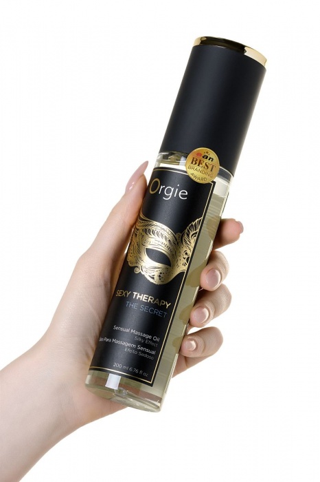 Минеральное массажное масло Orgie Sexy Therapy The Secret - 200 мл. - ORGIE - купить с доставкой в Ростове-на-Дону