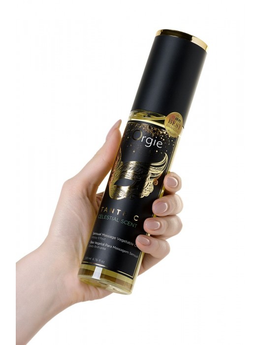 Растительное массажное масло Orgie Tantric Celestial Scent - 200 мл. - ORGIE - купить с доставкой в Ростове-на-Дону