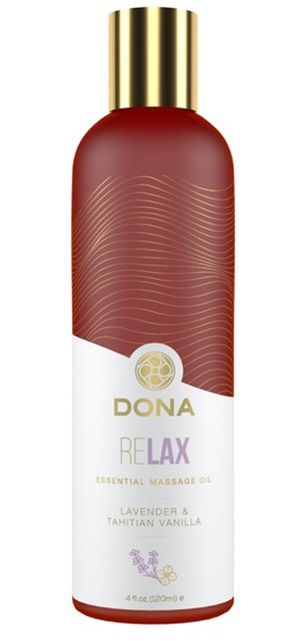 Массажное масло с ароматом тиянской ванили и лаванды - 120 мл. - System JO - купить с доставкой в Ростове-на-Дону