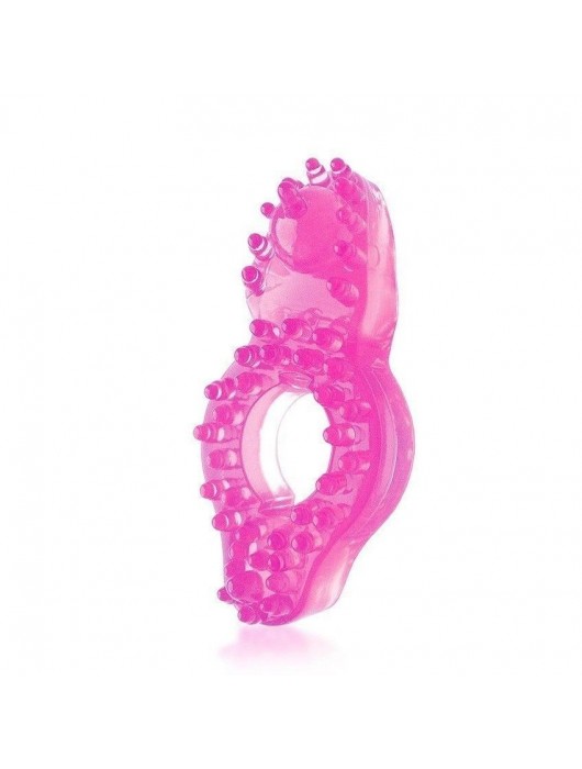 Розовое эрекционное кольцо с бугорками - Erowoman-Eroman - в Ростове-на-Дону купить с доставкой