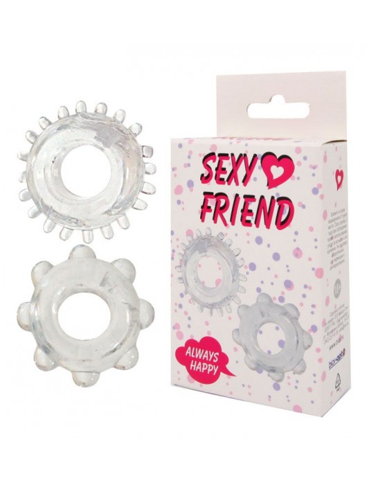 Набор из 2 эрекционных прозрачных колец - Bior toys - в Ростове-на-Дону купить с доставкой