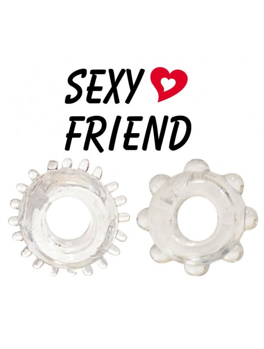 Набор из 2 эрекционных прозрачных колец - Bior toys - в Ростове-на-Дону купить с доставкой