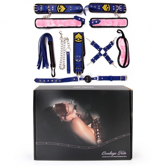 Большой пикантный набор БДСМ-аксессуаров в военной тематике - Bior toys - купить с доставкой в Ростове-на-Дону