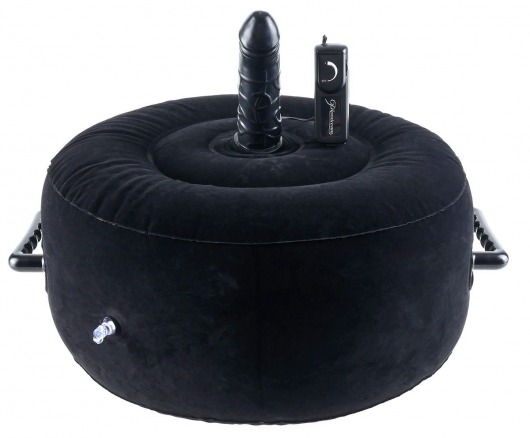 Надувная кушетка с виброфаллосом Inflatable Hot Seat - Pipedream - купить с доставкой в Ростове-на-Дону