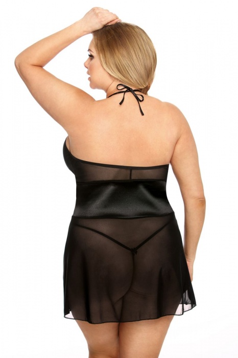 Прозрачная сорочка Stefi со шнуровкой - Anais купить с доставкой