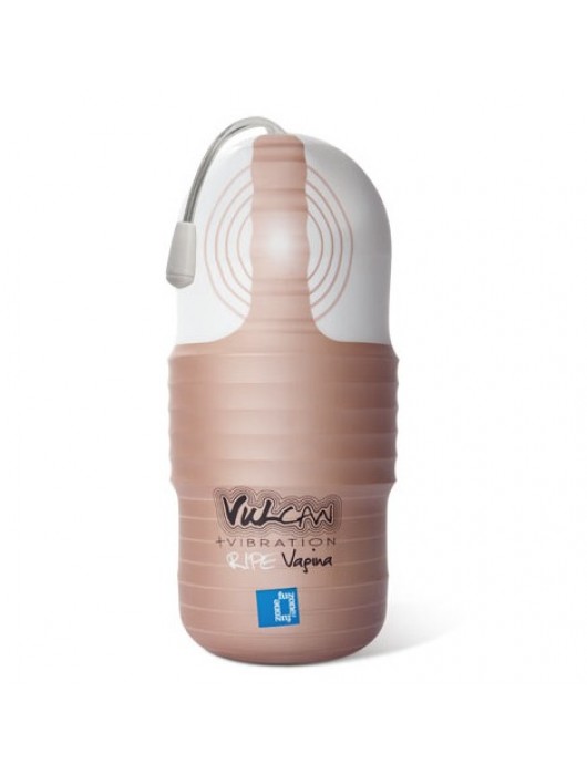 Мастурбатор-вагина с вибрацией Vulcan Love Skin Masturbator Ripe Vagina Vibe - Topco Sales - в Ростове-на-Дону купить с доставкой