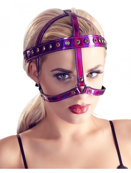 Ярко-розовый шлем харнесс Head Harness - Orion - купить с доставкой в Ростове-на-Дону
