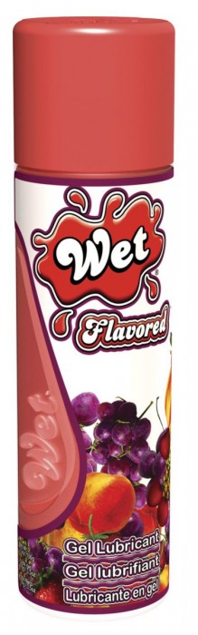 Лубрикант Wet Flavored Passionait Fruit Punch с ароматом маракуйи - 106 мл. - Wet International Inc. - купить с доставкой в Ростове-на-Дону