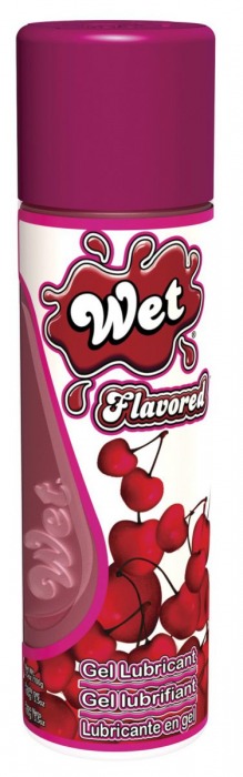Лубрикант Wet Flavored Sweet Cherry с ароматом вишни - 106 мл. - Wet International Inc. - купить с доставкой в Ростове-на-Дону