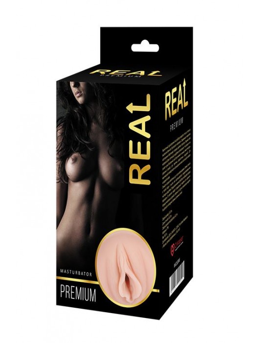 Реалистичный односторонний мастурбатор-вагина Real Women Dual Layer с двойной структурой - Real - в Ростове-на-Дону купить с доставкой