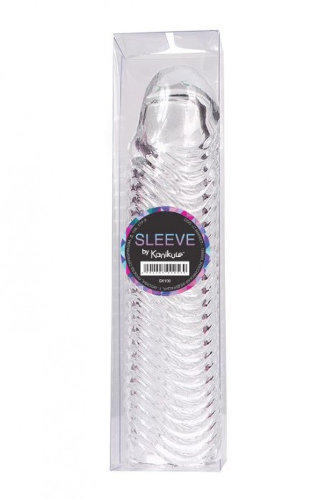 Увеличивающая насадка с ребрами Kanikule - 17 см. - Kanikule - в Ростове-на-Дону купить с доставкой