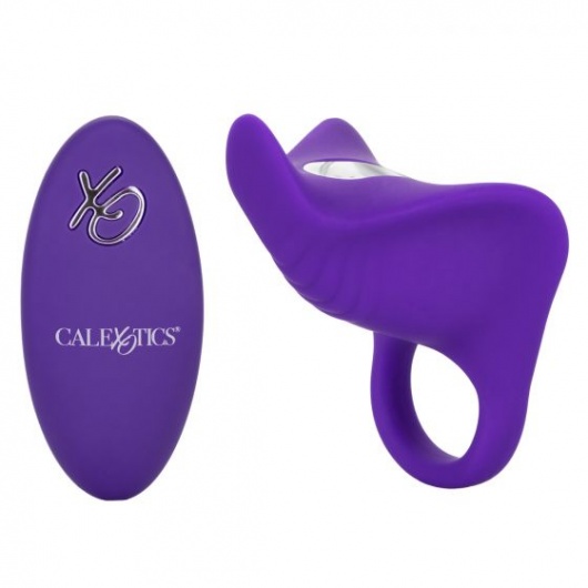 Фиолетовое перезаряжаемое эрекционное кольцо Silicone Remote Orgasm Ring - California Exotic Novelties - в Ростове-на-Дону купить с доставкой