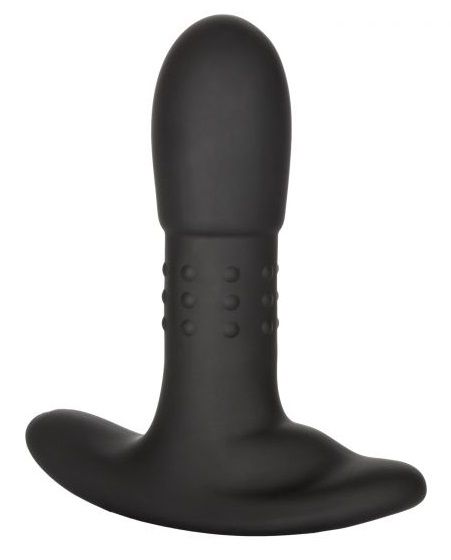 Черный массажер простаты с браслетом-пультом Eclipse Wristband Remote Beaded Probe - 12,75 см. - California Exotic Novelties - в Ростове-на-Дону купить с доставкой