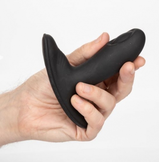 Черный массажер простаты с пультом-браслетом Eclipse Wristband Remote Pulsing Probe - 11,5 см. - California Exotic Novelties - в Ростове-на-Дону купить с доставкой