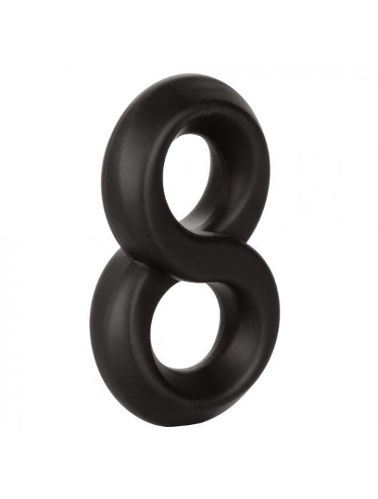 Двойное эрекционное кольцо Ultra-Soft Crazy 8 - California Exotic Novelties - в Ростове-на-Дону купить с доставкой