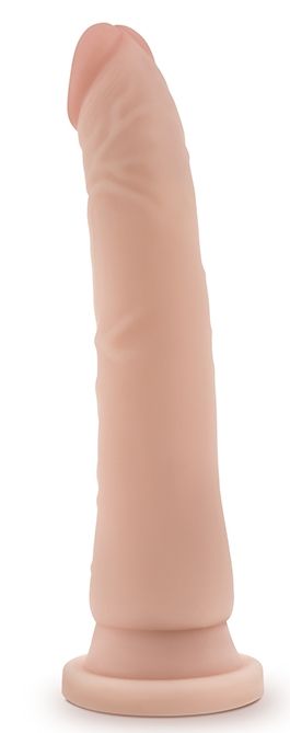 Телесный фаллоимитатор 8.5 Inch Silicone Dildo - 21,6 см. - Blush Novelties