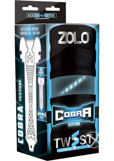 Мастурбатор Zolo Twist Cobra - Zolo - в Ростове-на-Дону купить с доставкой