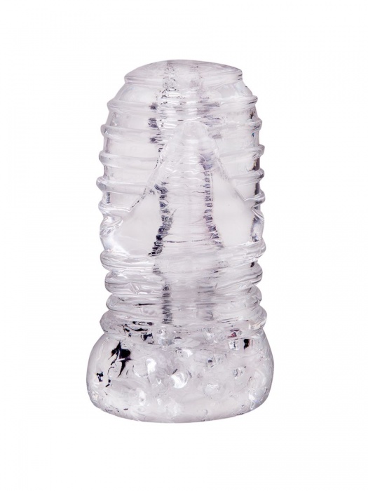 Прозрачный двусторонний мастурбатор STROKER №3 - Rubber Tech Ltd - в Ростове-на-Дону купить с доставкой