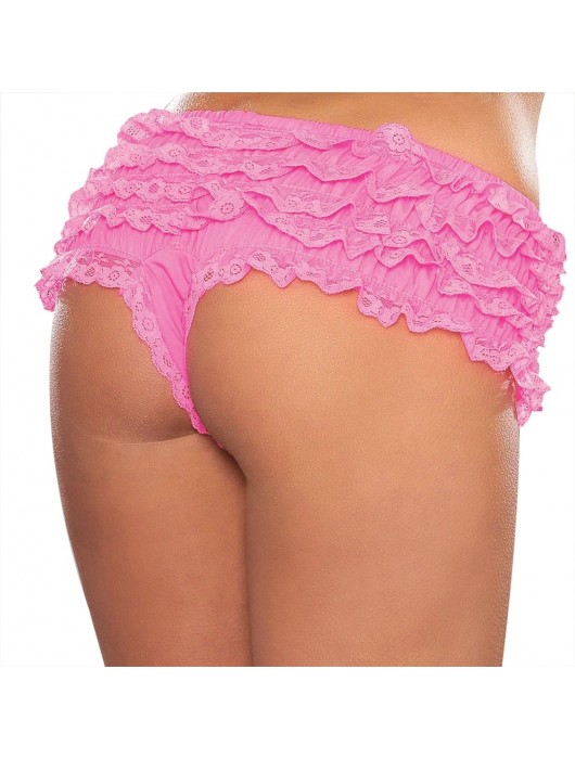 Помпезные шортики с рюшами - Hustler Lingerie купить с доставкой