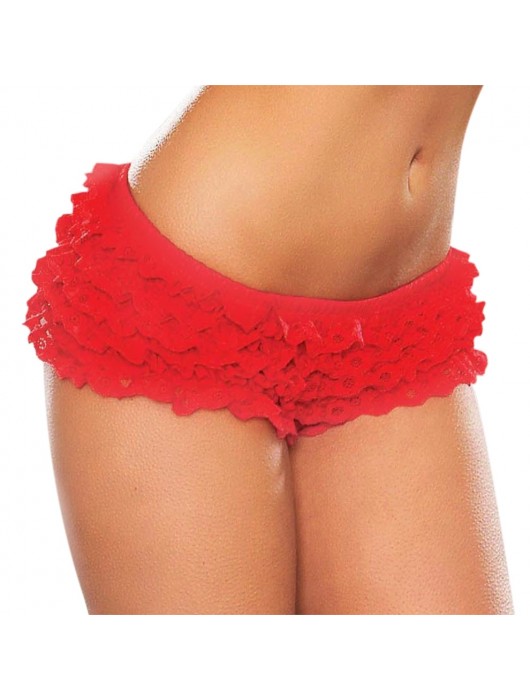 Помпезные шортики с рюшами - Hustler Lingerie купить с доставкой