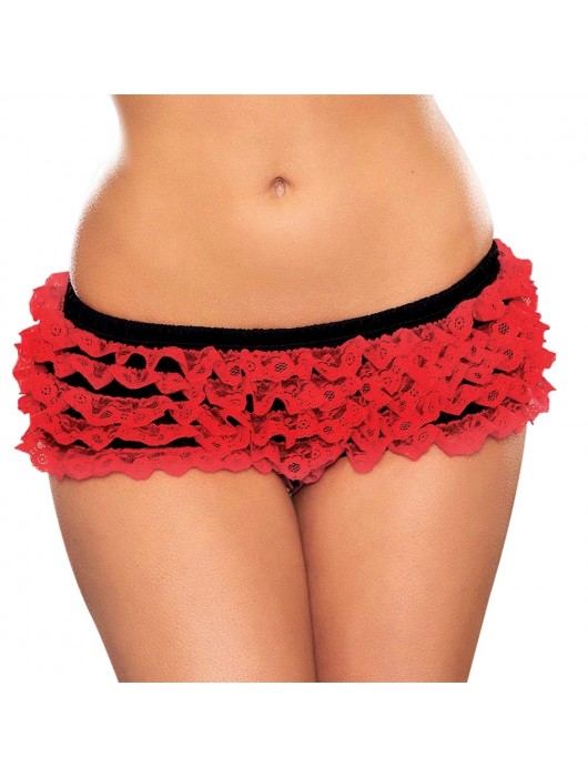 Помпезные шортики с рюшами - Hustler Lingerie купить с доставкой