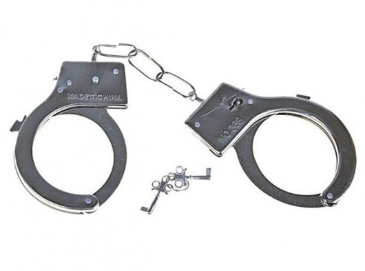 Металлические наручники с регулируемыми браслетами - Сима-Ленд - купить с доставкой в Ростове-на-Дону