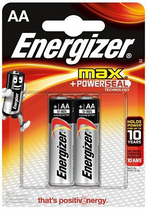 Батарейки Energizer MAX E92/AAA 1,5V - 2 шт. - Energizer - купить с доставкой в Ростове-на-Дону