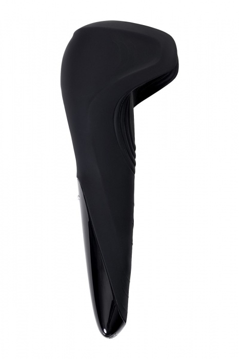 Чёрный нереалистичный мастурбатор с вибрацией Satisfyer Men Wand - Satisfyer - в Ростове-на-Дону купить с доставкой