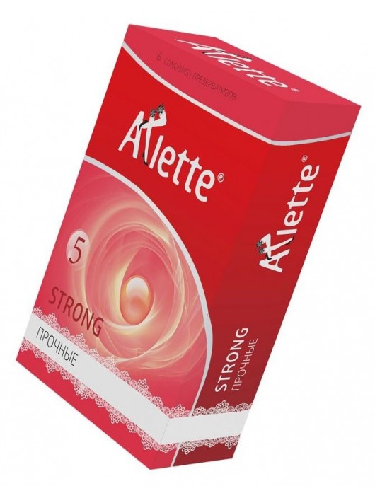 Ультрапрочные презервативы Arlette Strong  - 6 шт. - Arlette - купить с доставкой в Ростове-на-Дону