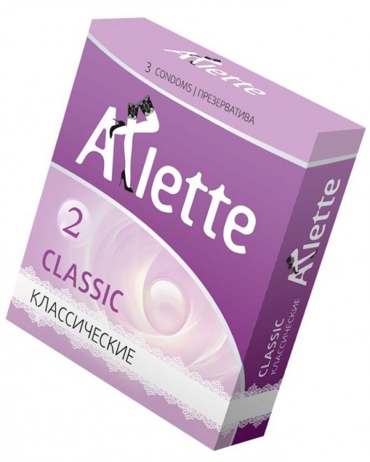 Классические презервативы Arlette Classic - 3 шт. - Arlette - купить с доставкой в Ростове-на-Дону