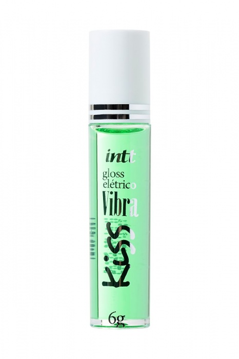 Блеск для губ GLOSS VIBE Mint с ароматом мяты и эффектом вибрации - 6 гр. -  - Магазин феромонов в Ростове-на-Дону