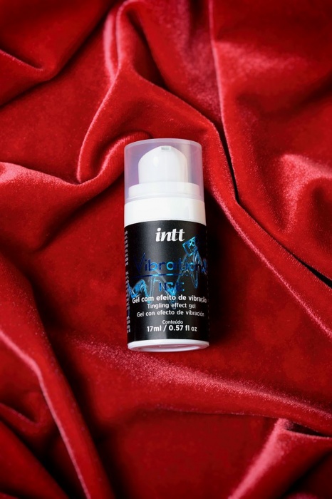 Жидкий массажный гель VIBRATION Extra-strong Ice с охлаждающим эффектом и эффектом вибрации - 17 мл. - INTT - купить с доставкой в Ростове-на-Дону