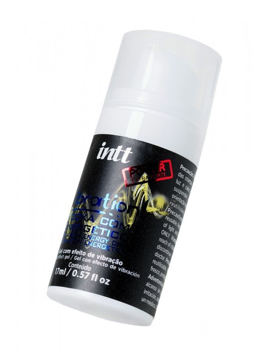 Массажный гель INTT VIBRATION Vodka mixed with energy drink с необычным ароматом и эффектом вибрации - 17 мл. - INTT - купить с доставкой в Ростове-на-Дону