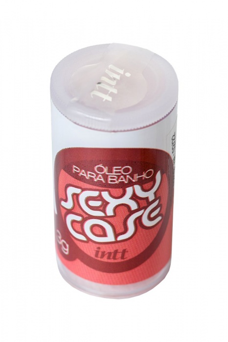 Масло для ванны и массажа SEXY CASE с цветочно-древесным ароматом - 2 капсулы (3 гр.) - INTT - купить с доставкой в Ростове-на-Дону
