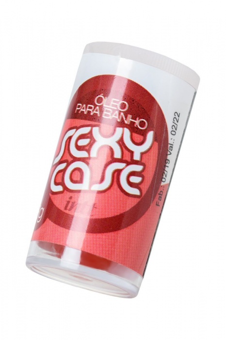 Масло для ванны и массажа SEXY CASE с цветочно-древесным ароматом - 2 капсулы (3 гр.) - INTT - купить с доставкой в Ростове-на-Дону